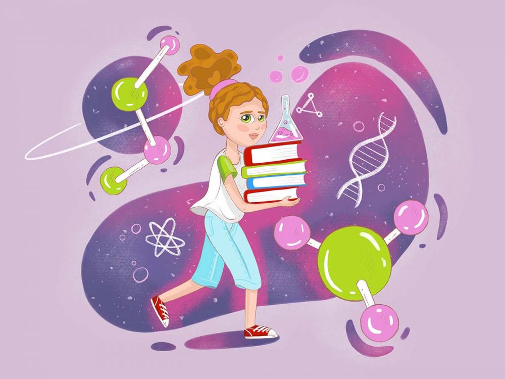 Free Chemistry Experiments Illustration