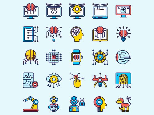 Free Colored Artificial Intelligence Icons