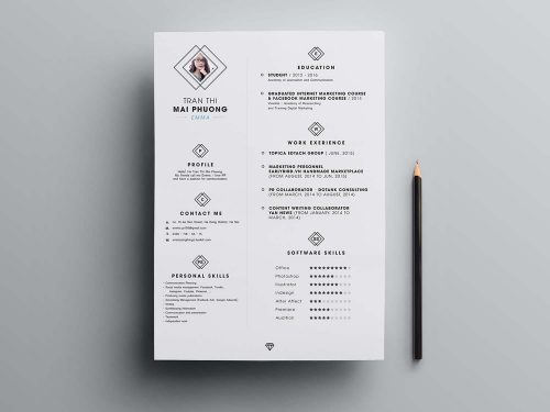 Free Creative Resume Template