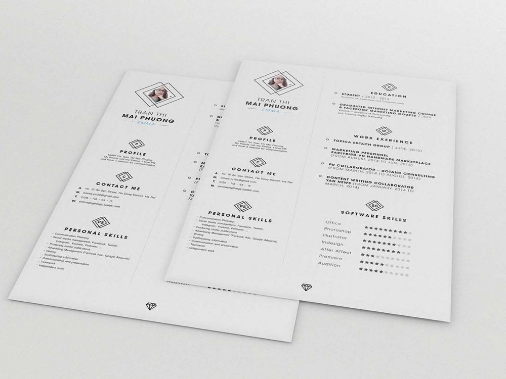 Free Creative Resume Template