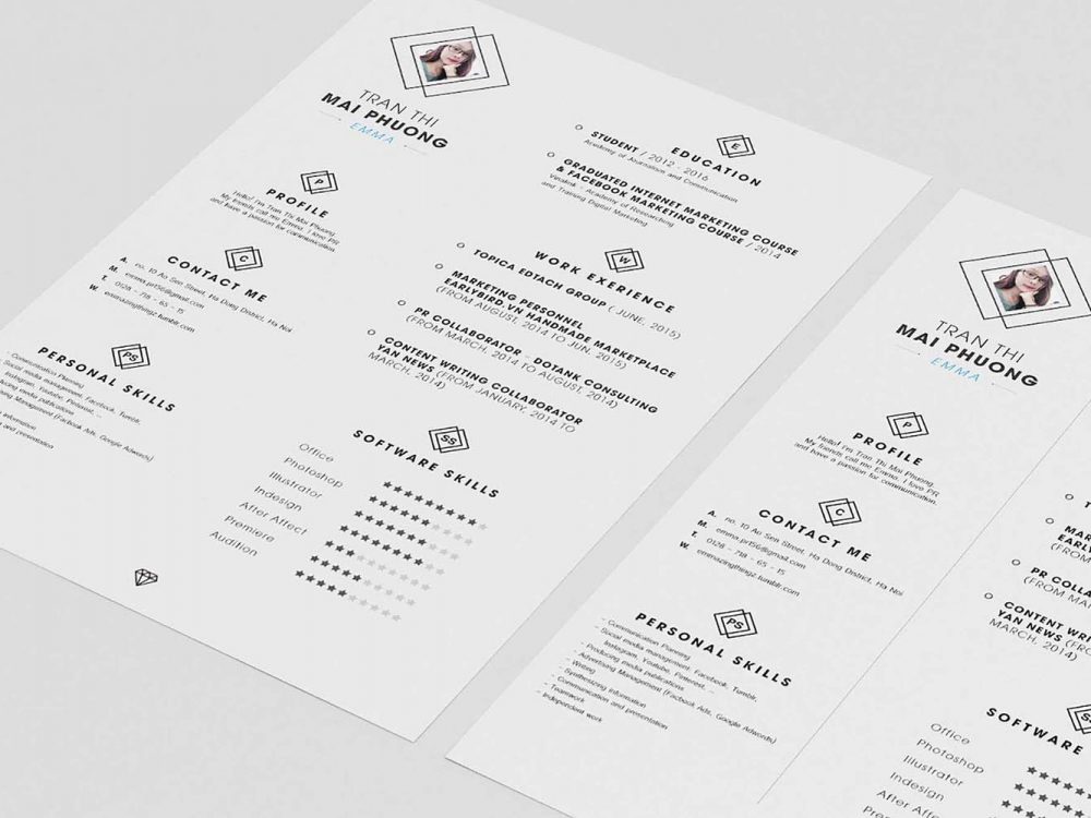 Free Creative Resume Template