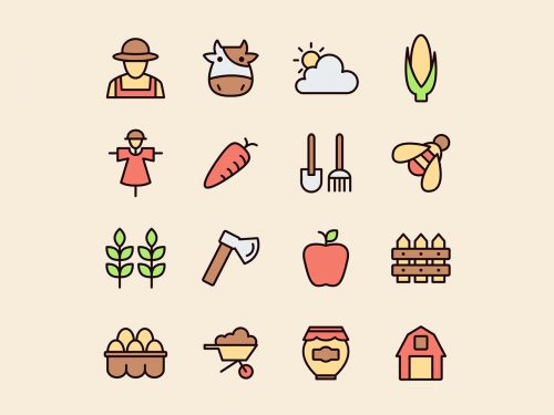 Free Farm Vector Icons
