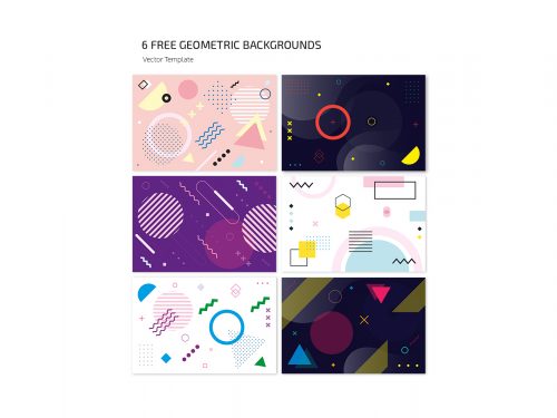 Free Geometric Background