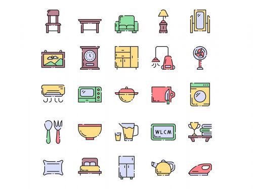 Free Homeware Vector Icons