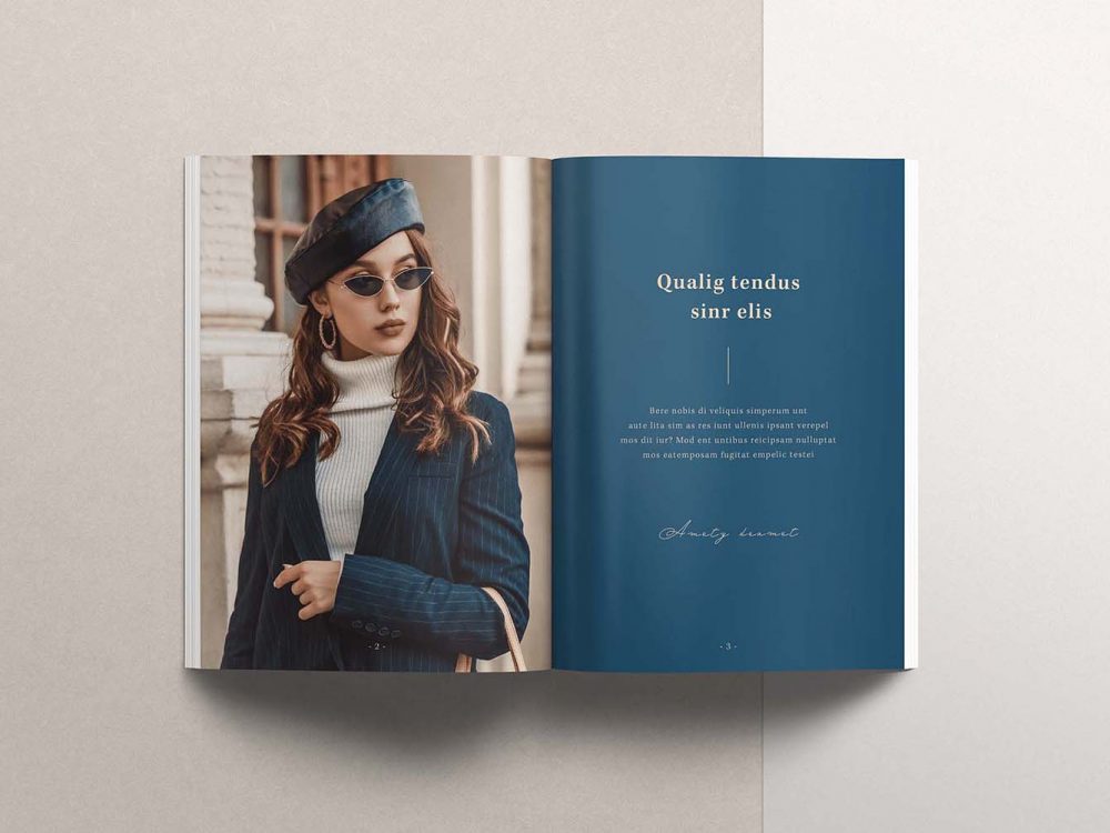 Free InDesign Magazine Template