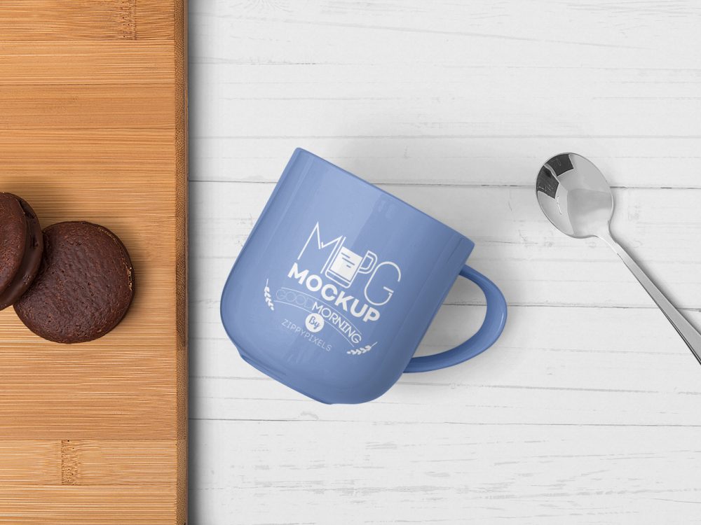 Free Lovely Mug Mockup