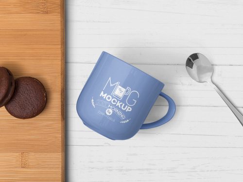 Free Lovely Mug Mockup