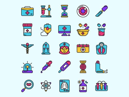 Free Medical Colored Icons