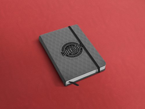 Free Notebook Mockup PSD