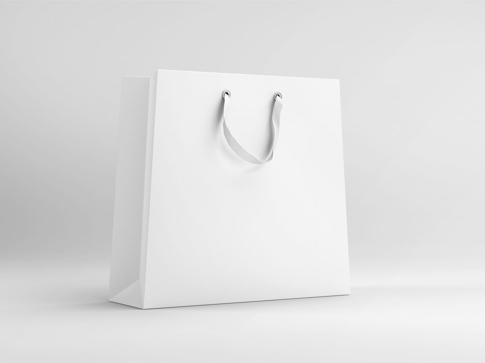 Free Paper Shopping Bag Mockup