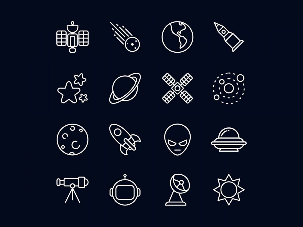 Free Space Vector Icons