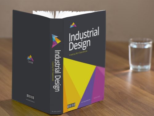 Free Standing Book Mockup PSD