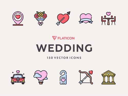 Free Wedding Vector Icons