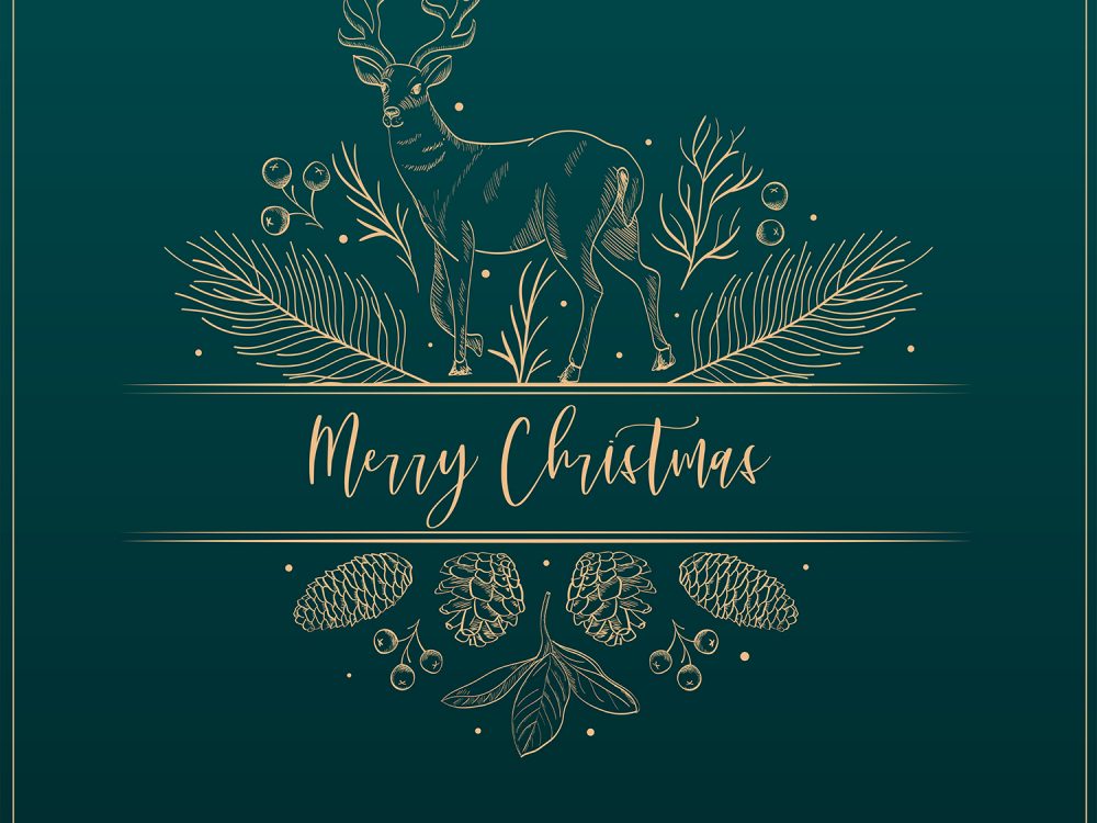 Free Christsmas Background Template