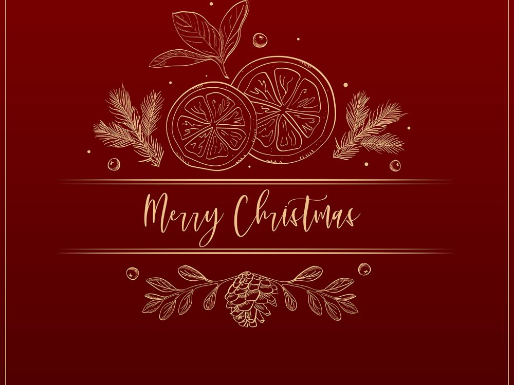 Free Christsmas Background Template