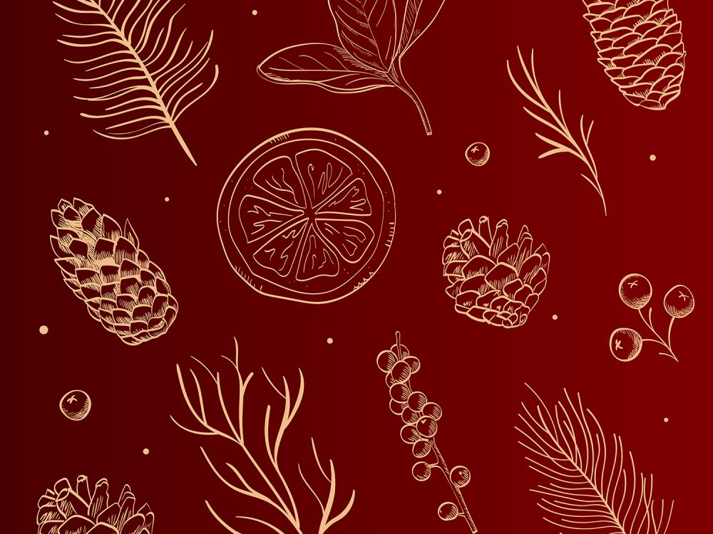 Free Christsmas Background Template