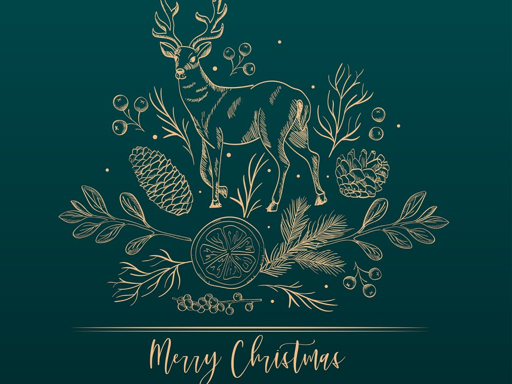 Free Christsmas Background Template