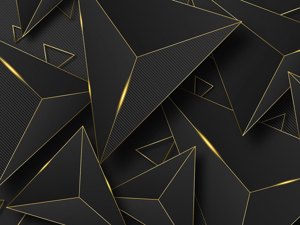 Golden Abstract Background