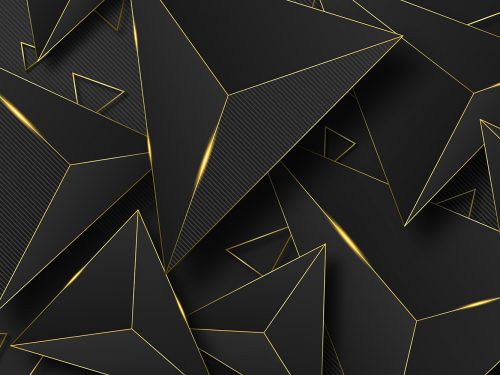 Golden Abstract Background
