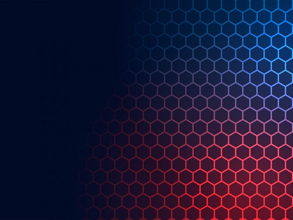 Hexagonal Technology Pattern