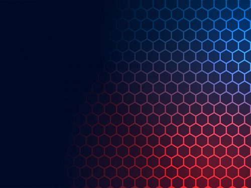 Hexagonal Technology Pattern
