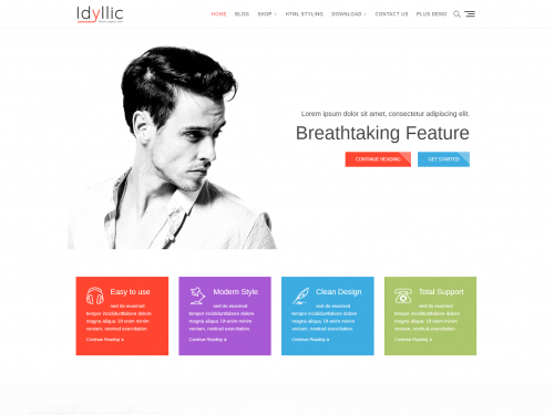 Idyllic Multipurpose WordPress Theme