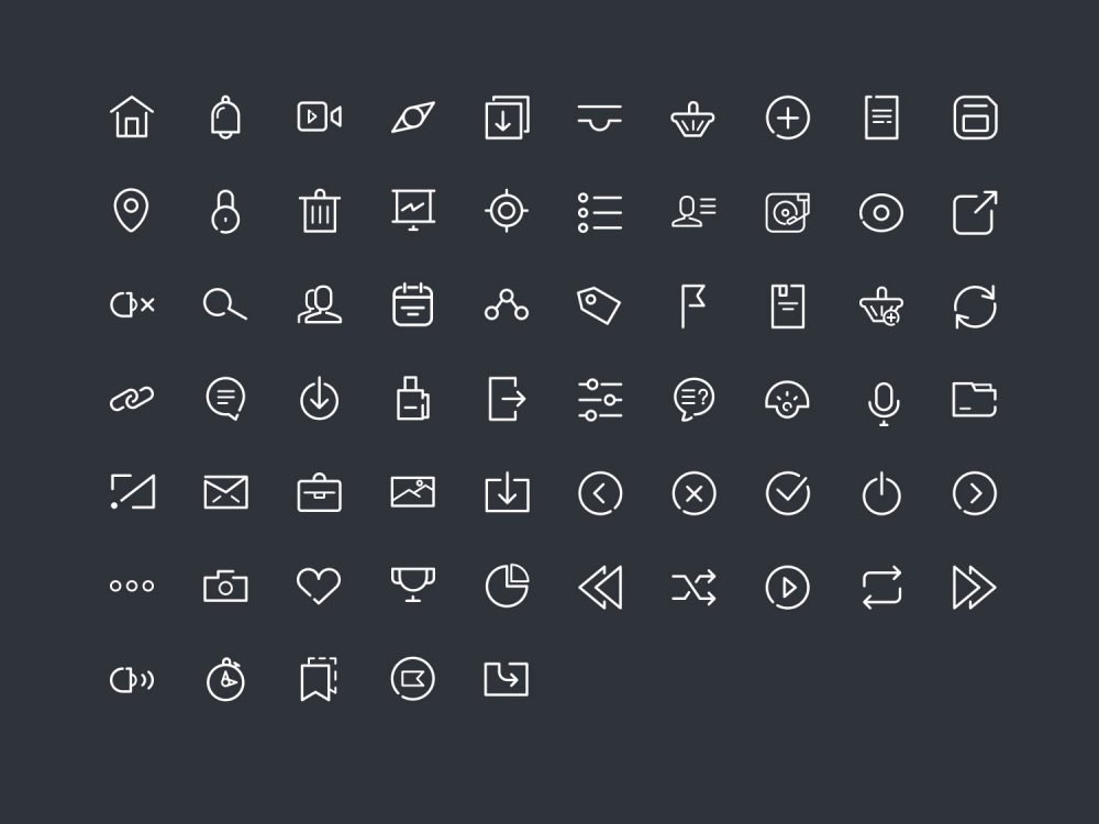 Line Vector Icons