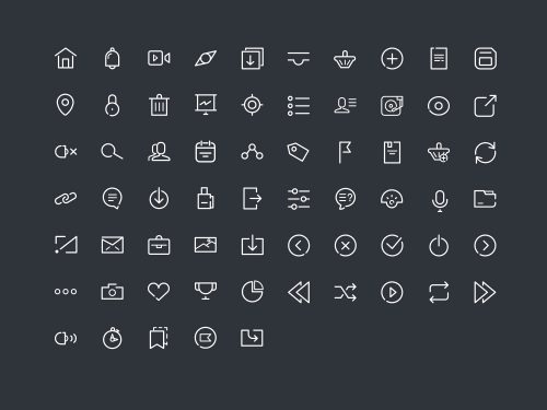 Line Vector Icons