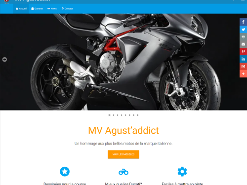 Materialize WordPress Theme