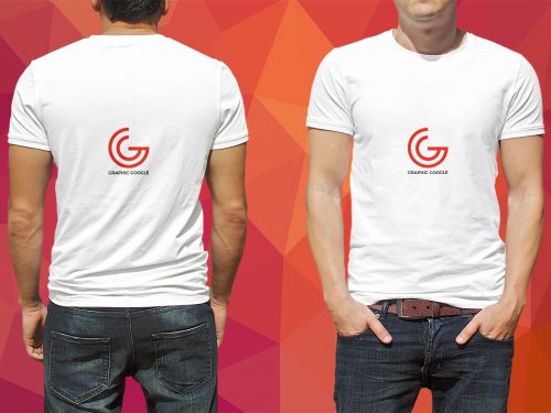 Mens T-Shirt PSD Mockup