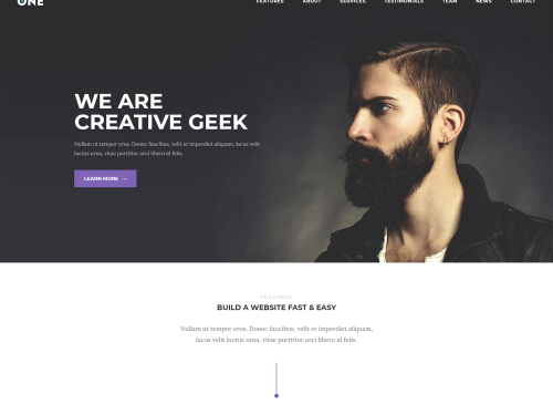 Meridian One WordPress Theme