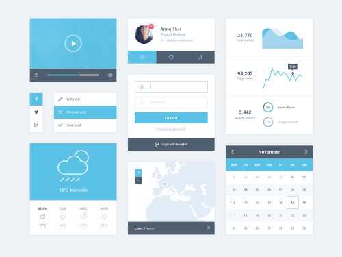 Minimal UI Kit