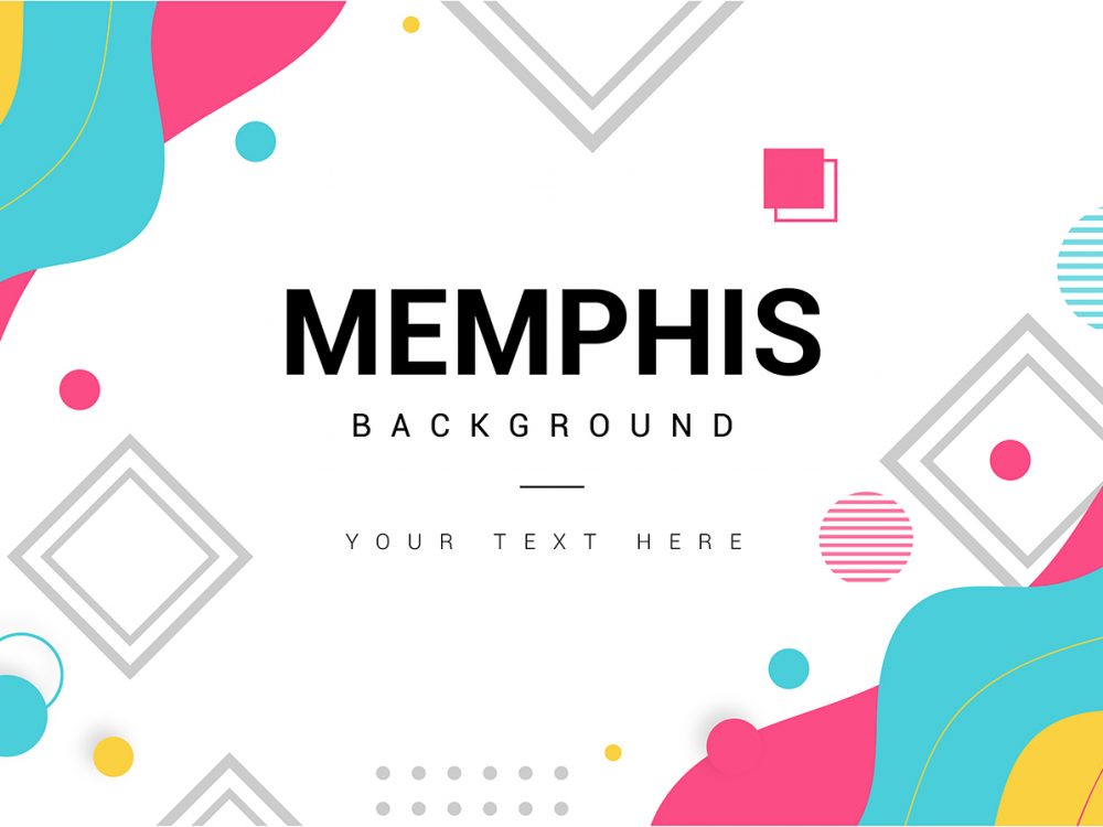 Modern Memphis Background