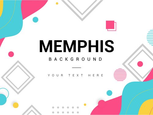 Modern Memphis Background