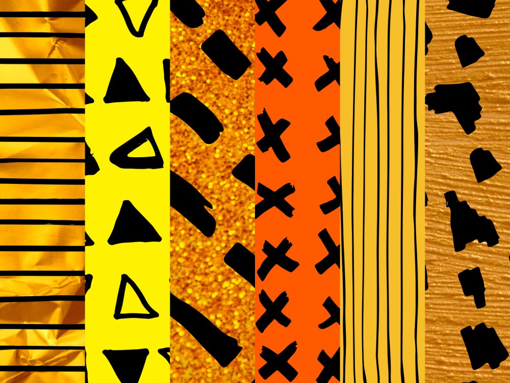 Monochrome Seamless Patterns