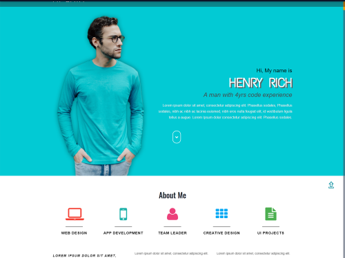 My Data HTML Template