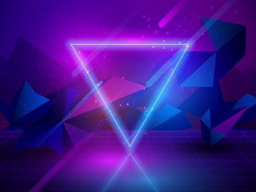 Neon Lights Background