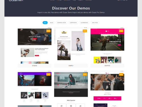 OceanWP Multipurpose WordPress Theme