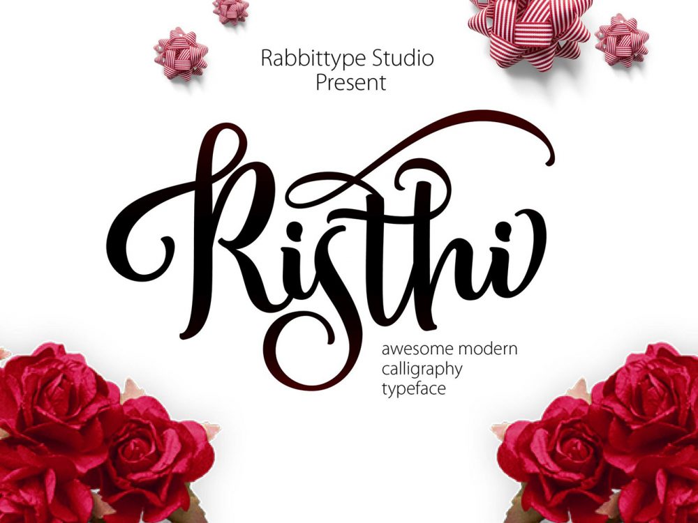 Risthi Script Free Demo Typeface