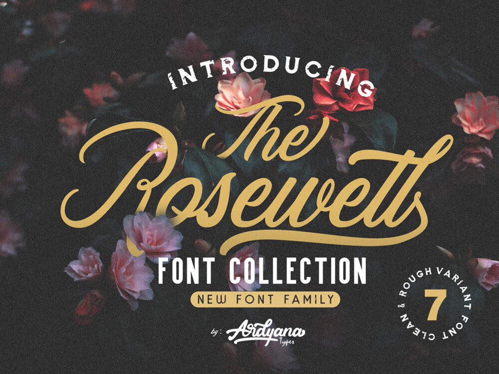 Rosewell Script Free Font