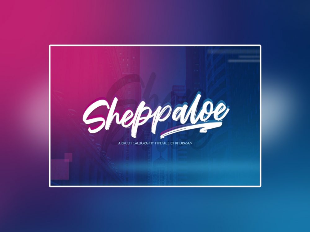 Sheppaloe Script Free Demo