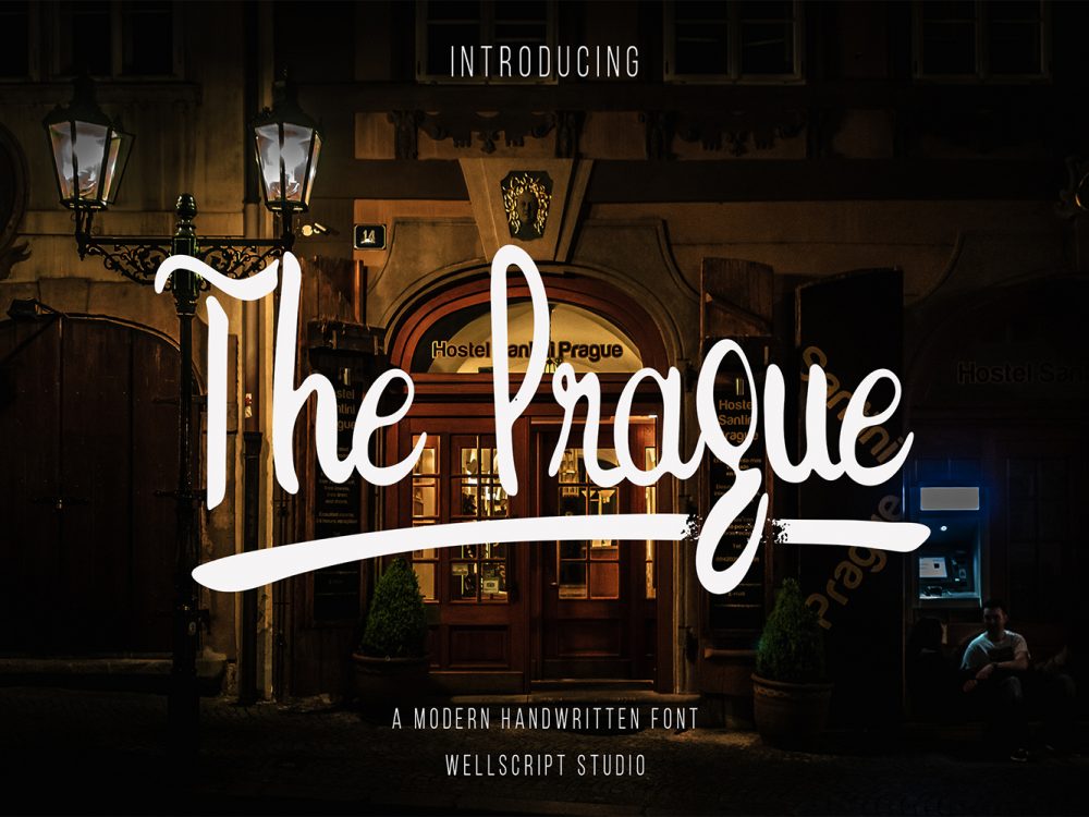The Prague Handwritten Script Font
