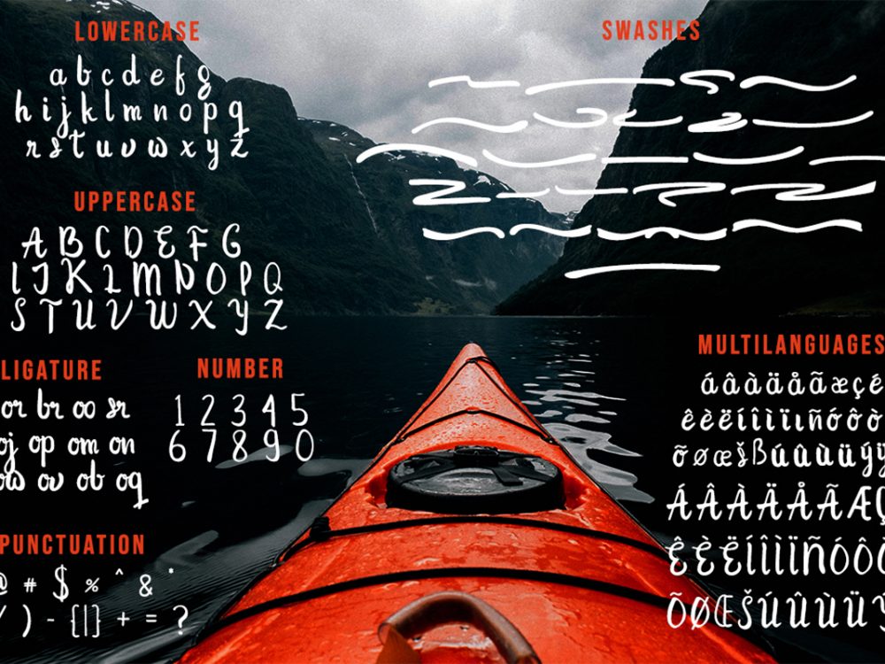 The Prague Handwritten Script Font