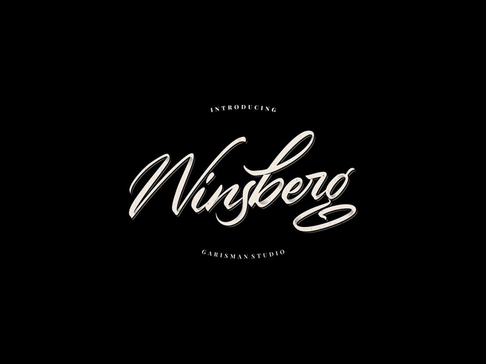 Winsberg Handlettering Script