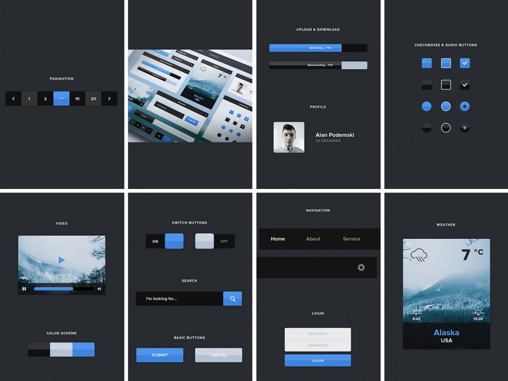 Winter UI Kit