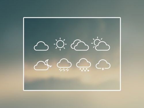 8 Free Weather Icons