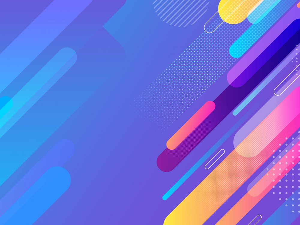 Abstract Colorful Shapes Background