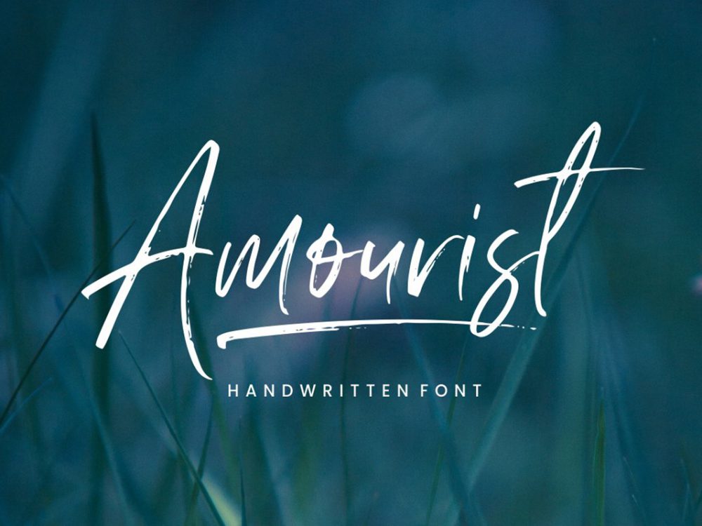 Amourist Handlettering Script