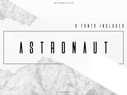 Astronaut Free Font