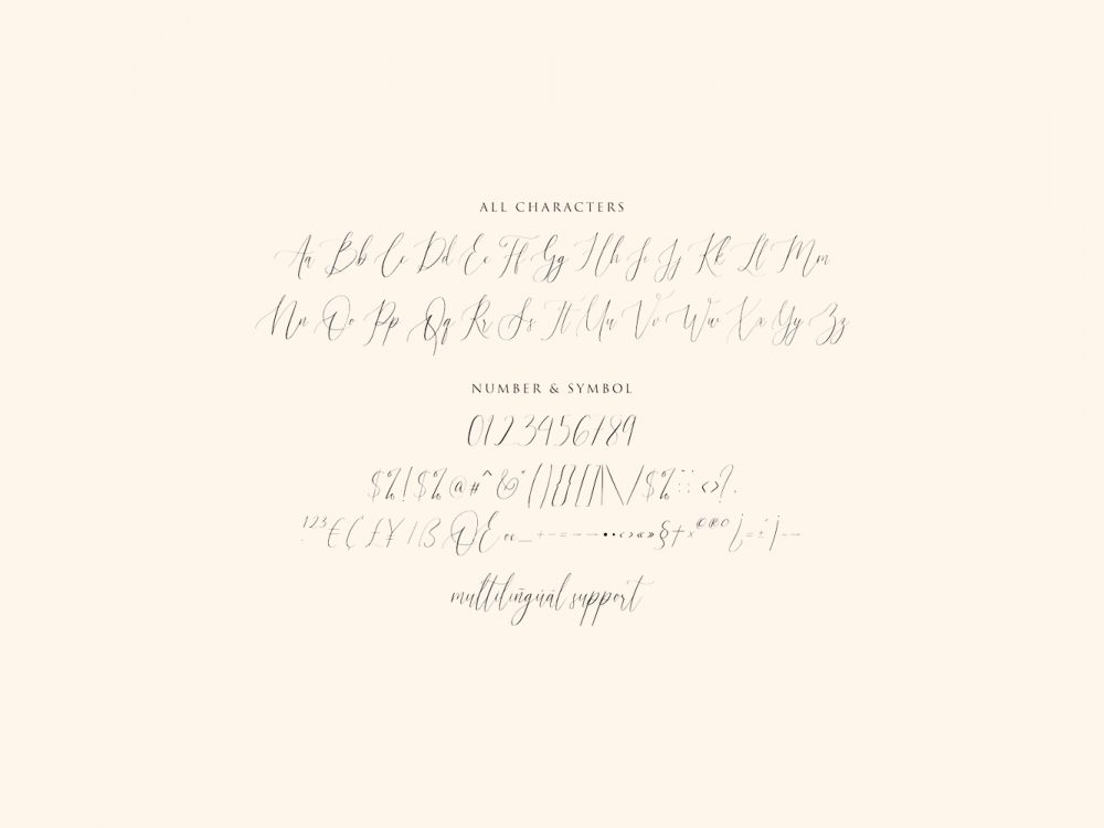 Audrey & Reynold Luxury Script